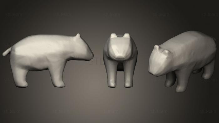 3D model Jade panda bear (STL)
